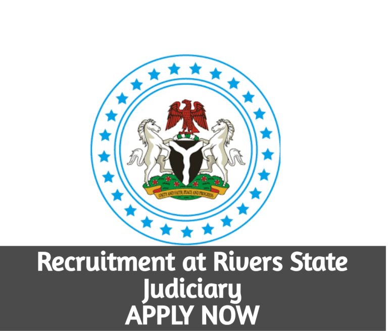 Recruitment at Rivers State Judiciary
